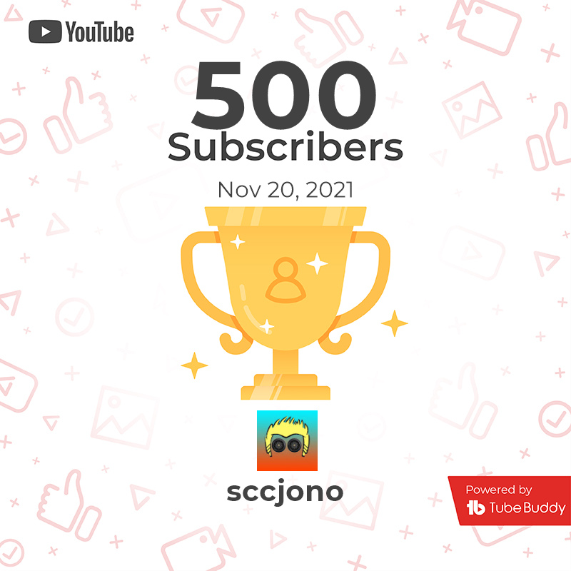 500 Subscribers